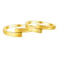 10k gold couple ring engraved diamond ring wedding engagement fashion atmosphere