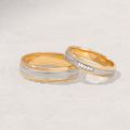 Golds Enduring Glow: Lasting 10K Gold Relationship Rings in Platinum, Gold, and Rose Gold Finish 