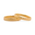 Elegant Scale-Inspired 14K Couples Rings - Wedding, Engagement, and Anniversary Gift