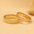 Loves Golden Promise: Exquisite 14K Gold Unisex Rings in White, Yellow & Rose