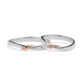 Elegant Design: 18K Couples Rings - Wedding, Engagement, and Commitment Gift