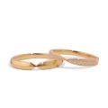 Bonding 10K Gold Couple Rings - Engagement, Wedding and Promise Bands