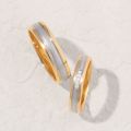 Golds Enduring Glow: Lasting 10K Gold Relationship Rings in Platinum, Gold, and Rose Gold Finish 