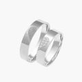 Bestselling International 10K White Gold/Couple Rings Mixed Metal Design for Wedding Proposals