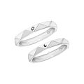 Dazzling Duo: 10K Gold and Infinity Knot Couple Rings for the Ultimate Wedding Statement