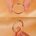 Personalized Monogram: Custom Couple Name 14K Gold Rings