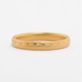 Elegant Scale-Inspired 18K Couples Rings - Wedding, Engagement, and Anniversary Gift