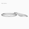 Full gold 999 ring couple ring lettering ring gold diamond engagement coronation design
