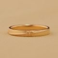 Personalized 14K Alphabet Matching Couple Rings - Wedding, Engagement, and Gift Idea