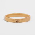 Purrfect Pair: 14K Gold Cat-Themed Couples Rings - Adorable Design for Engagement, Wedding and Eternal Love