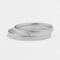 Sun and Moon 14K Companion Rings - Eternal Union for Engagement and Wedding