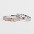 X 18K Gold Couples Rings - Elegant Engagement and Wedding Bands for Your Love Story